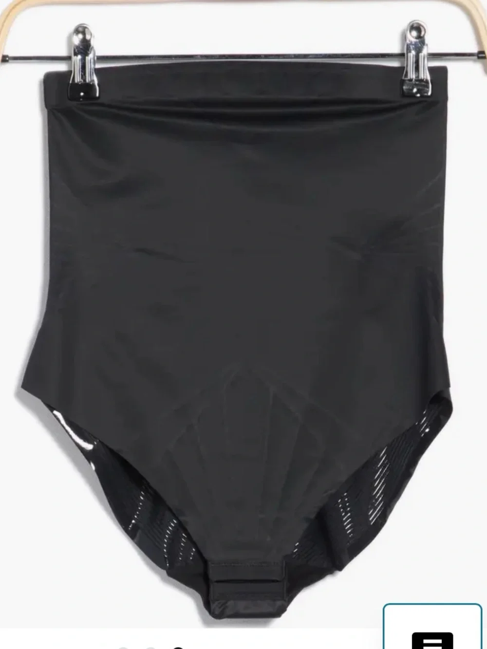 NEW HONEYLOVE shadowsculpt High-Waist Shaping Briefs in Black retail $64